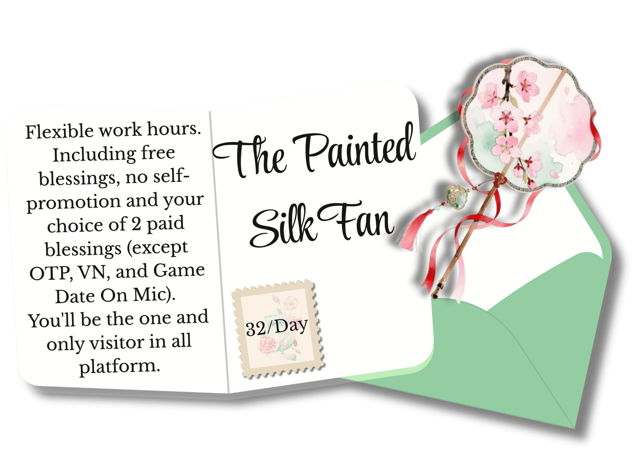 The Painted Silk Fan (VVIP)